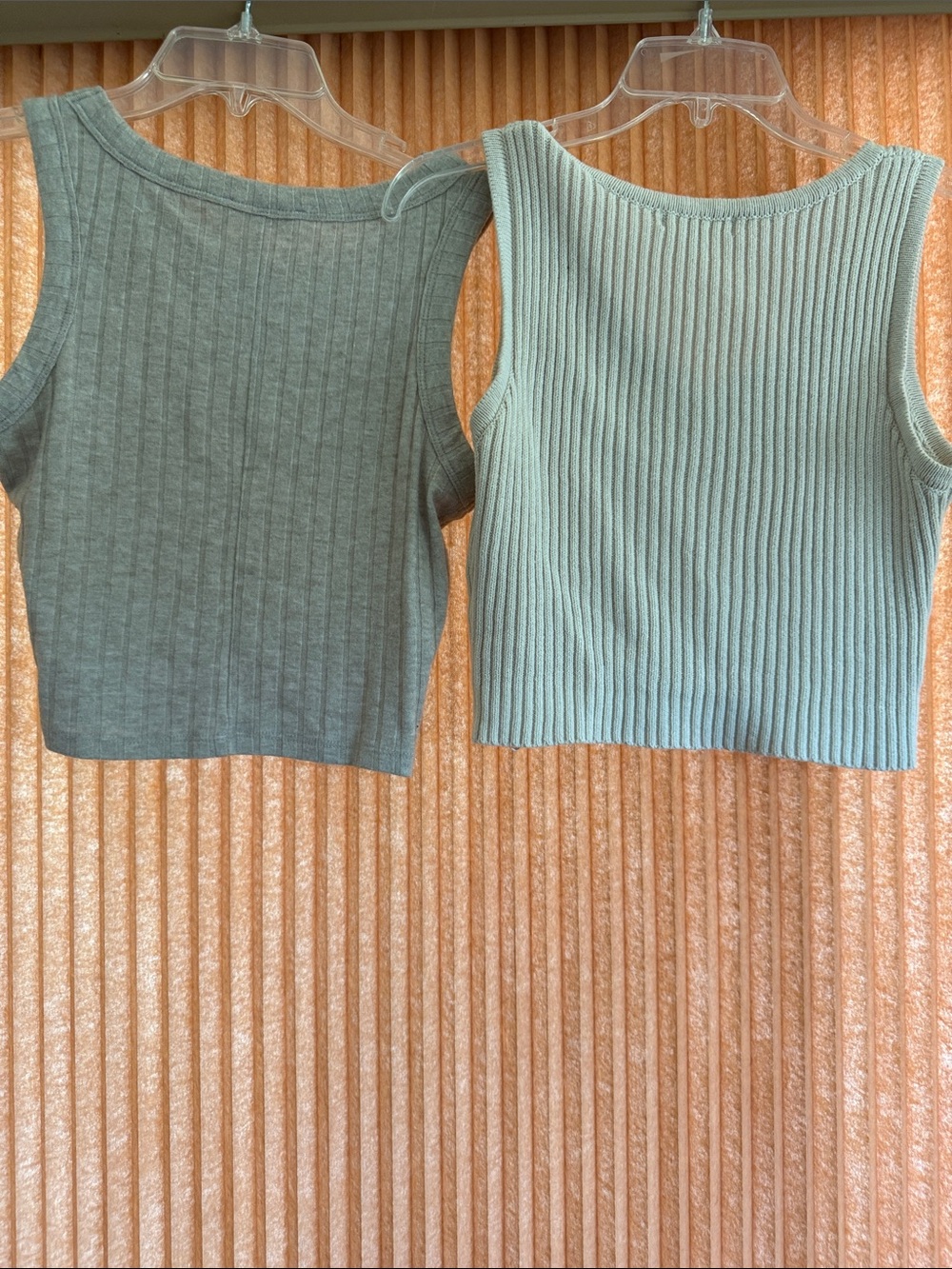 Zenana Ribbed Crop Tank Top and LA Hearts Knit Tank Top - Picture 6 of 6